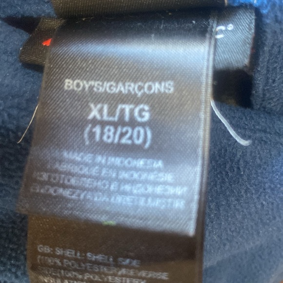 The North Face Double Sided Fleece Jacket size Boys XL (18/20) - Picture 13 of 15